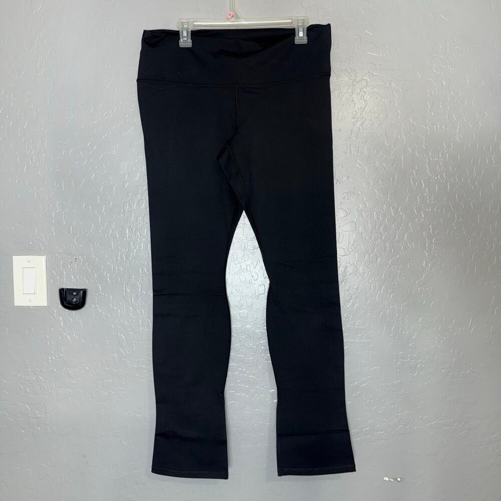 Fabletics Black Define Split Hem Pant, XXL/1X Tall